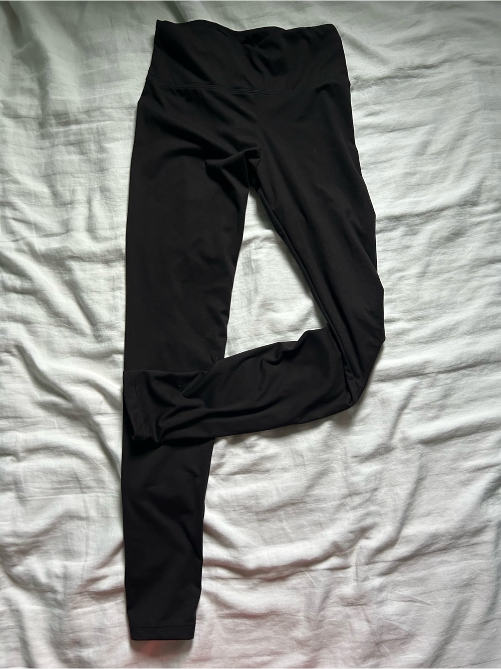 High-Rise Black Performance Leggings for Women